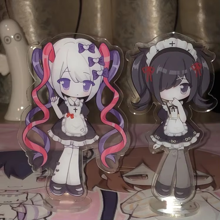 Figma Stand Set - 2 Stück NEEDY GIRL OVERDOSE Acryl-Standfigur