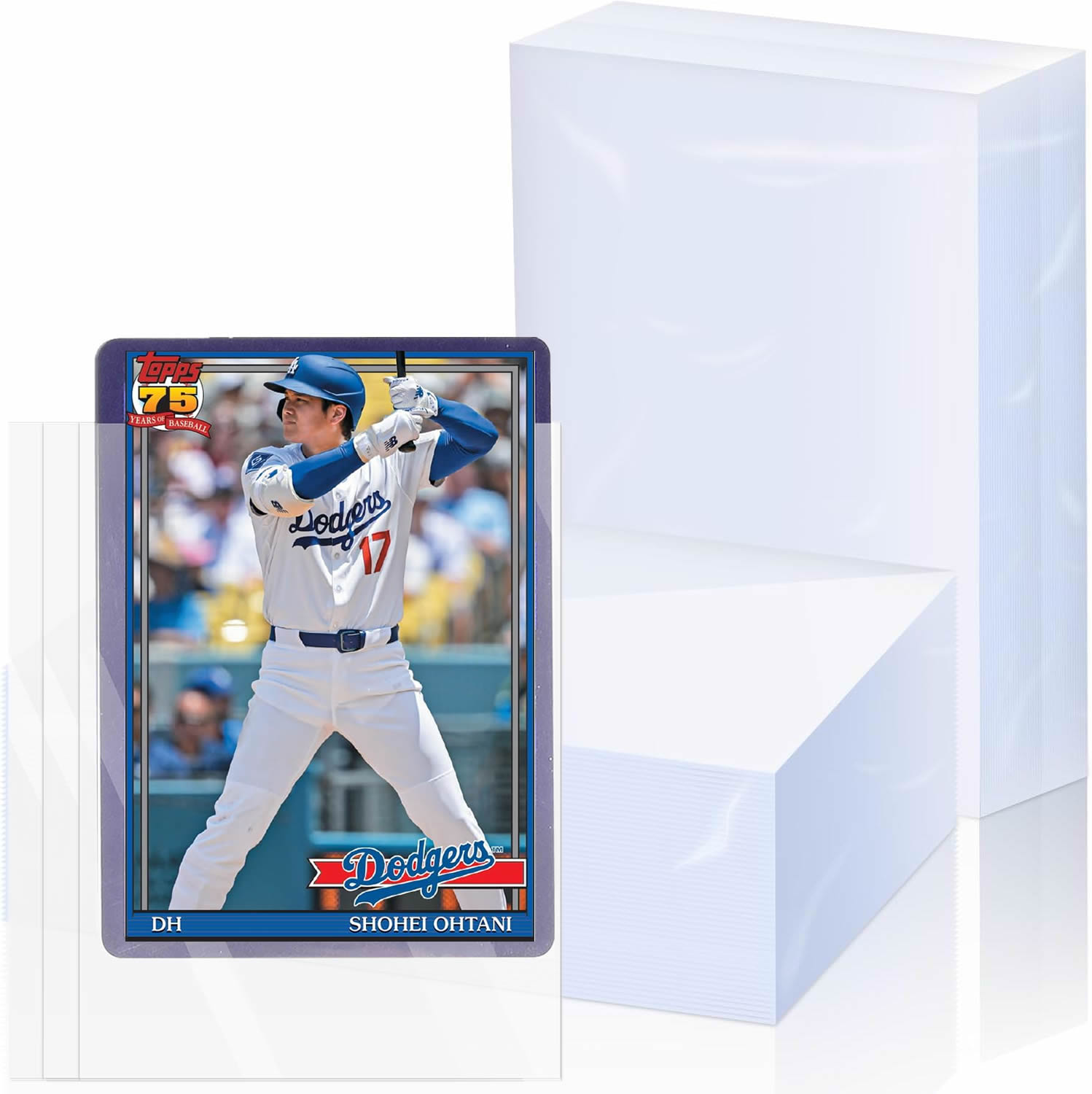 Card Penny Sleeve - 200er-Pack Penny-Kartenhüllen, transparente Sammelkarten-Schutzhüllen für Football,