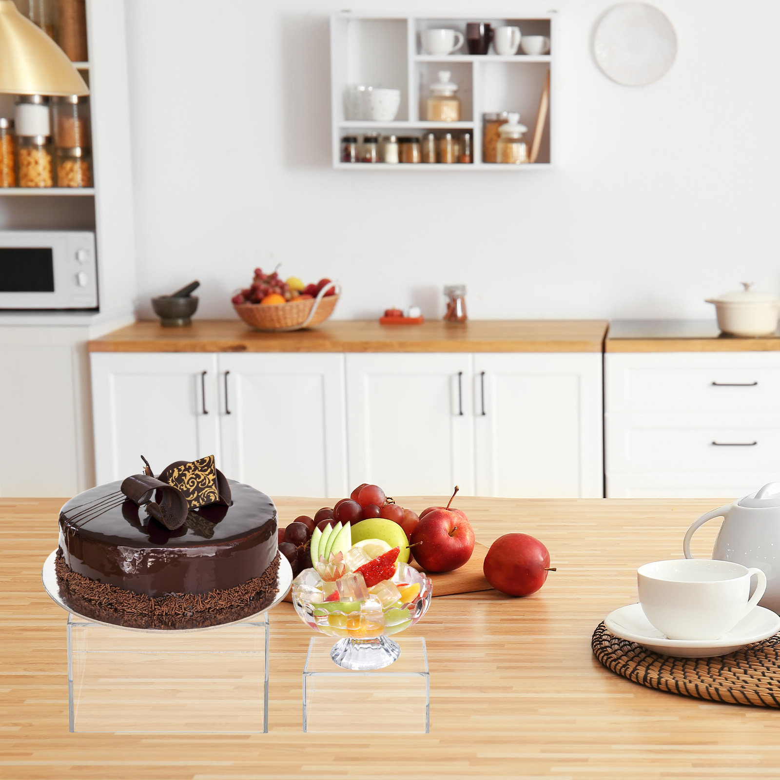 Acryl-Desserttisch-Set, Kuchen – Display Risers Set Bewertung und Preis