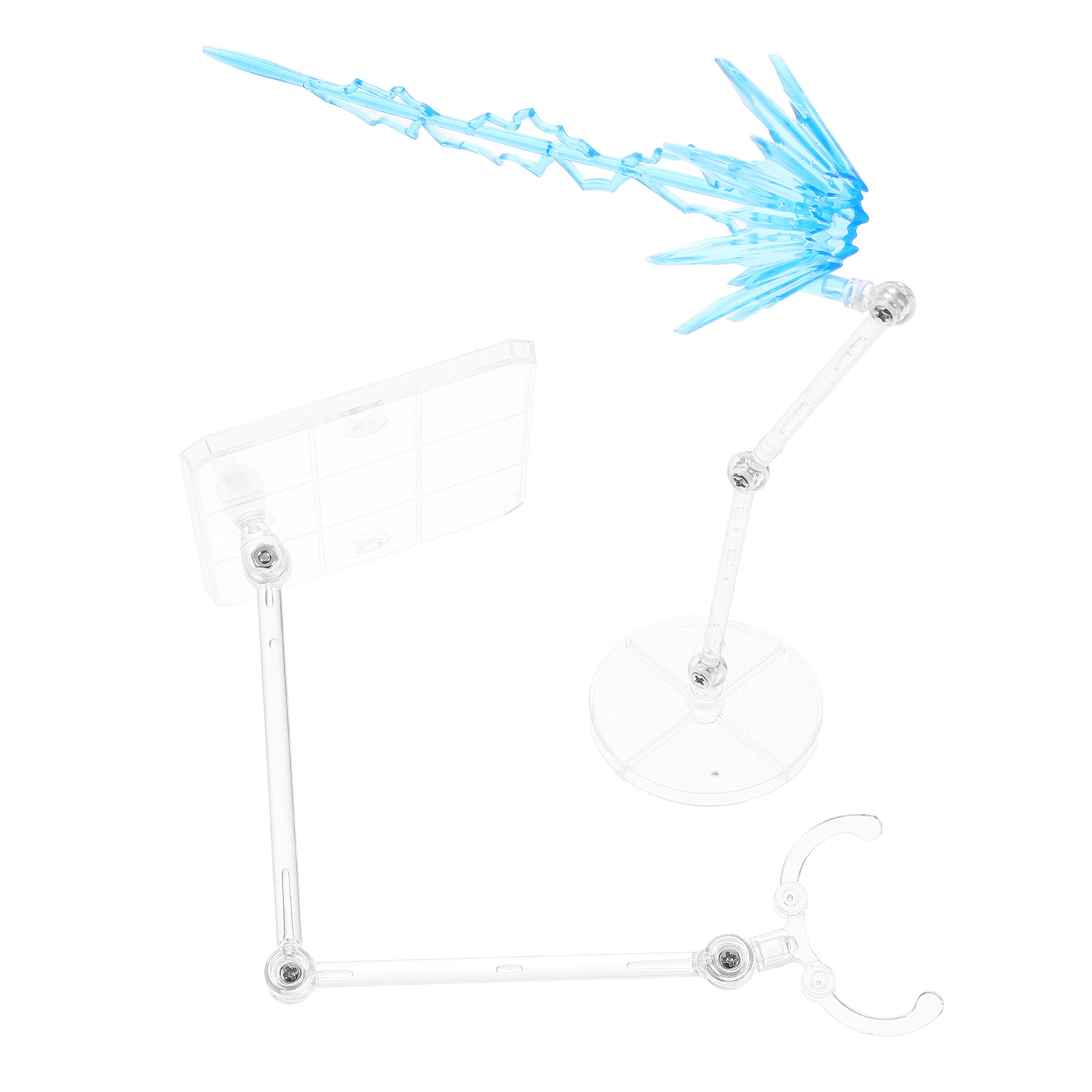 1 Set, transparente, verstellb – Action Figure Stand Bewertung und Preis