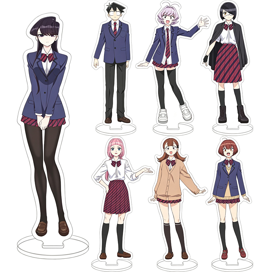16CM Anime Komi Can't Communic – Figma Stand Set Bewertung und Preis