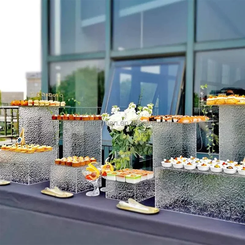 Dekoration für Hochzeitsverans – Display Risers Set Bewertung und Preis