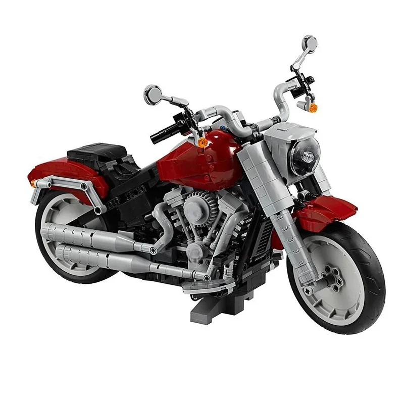 1023-teiliges Harleyes Fat Boy – Lego Set Creator Bewertung und Preis