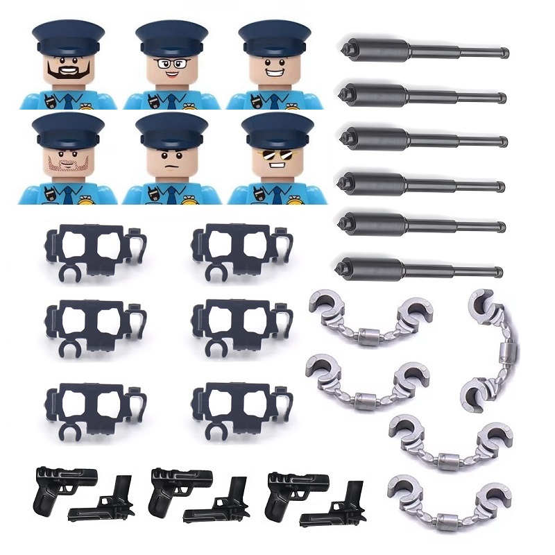 6 Stück/Set US-Stadt-Polizei H – Lego Set Creator Bewertung und Preis